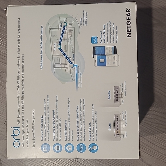 Mint Condition Netgear Orbi - Picture 2 of 3